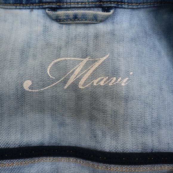 Mavi Womens S Samantha Denim Jean Jacket - Picture 7 of 9